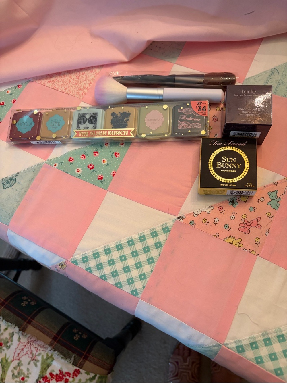 Too Faced Sun Bunny Bronzer Tarte and Benefit Blush and Bronzer Set all BNIB